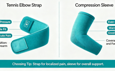 Tennis Elbow Brace Vs Compression Sleeve: How To Choose