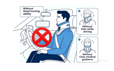 Can You Drive With A Neck Brace: Better Not