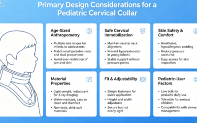 Custom Cervical Collar For Kids: Design and Manufacturing Considerations