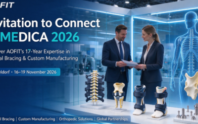 Invitation to Connect at MEDICA 2026 – Discover AOFIT’s 17-Year Expertise in Medical Bracing & Custom Manufacturing